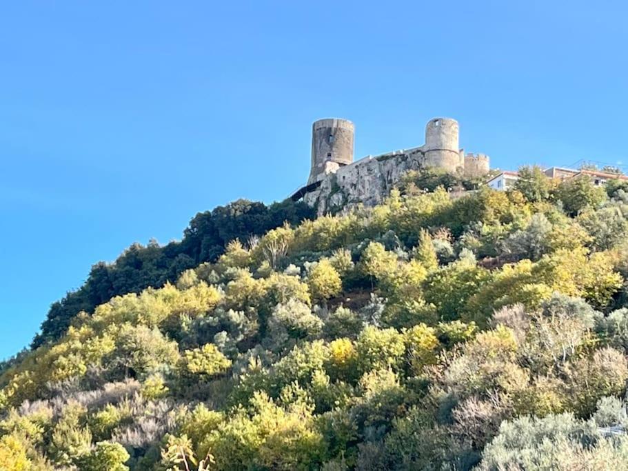Casale Di Lusso Panoramico Villa Lettere Dış mekan fotoğraf