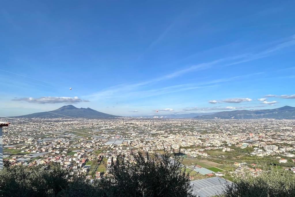 Casale Di Lusso Panoramico Villa Lettere Dış mekan fotoğraf