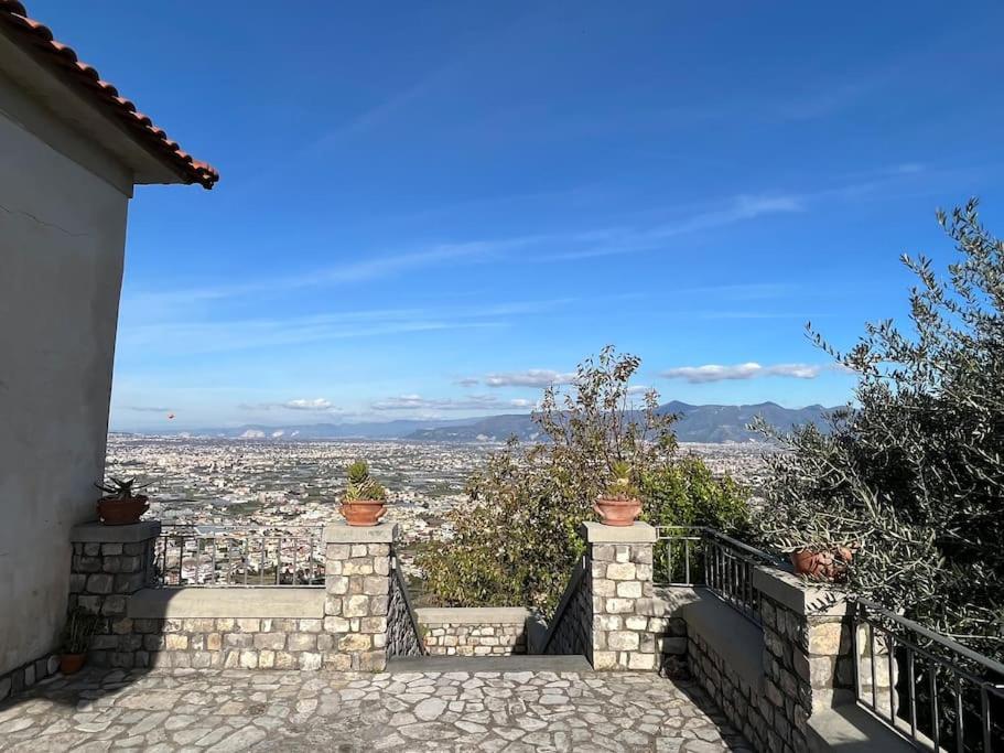 Casale Di Lusso Panoramico Villa Lettere Dış mekan fotoğraf