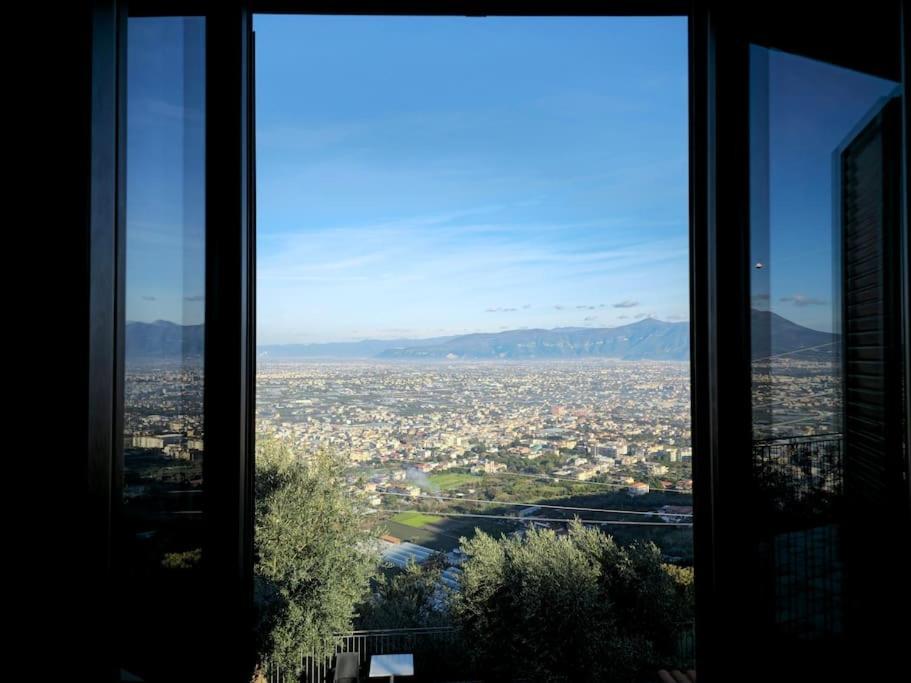 Casale Di Lusso Panoramico Villa Lettere Dış mekan fotoğraf