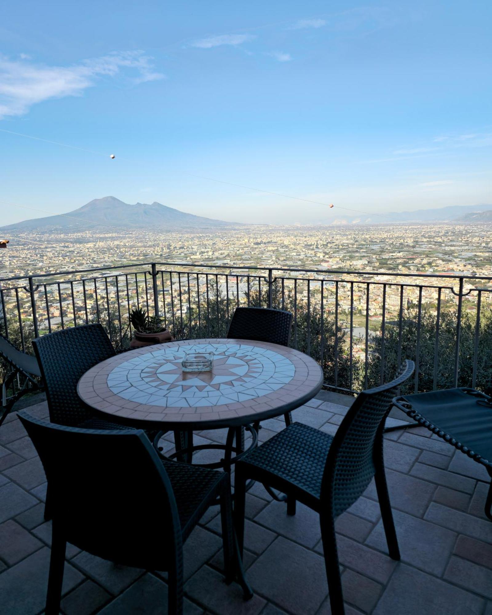Casale Di Lusso Panoramico Villa Lettere Dış mekan fotoğraf
